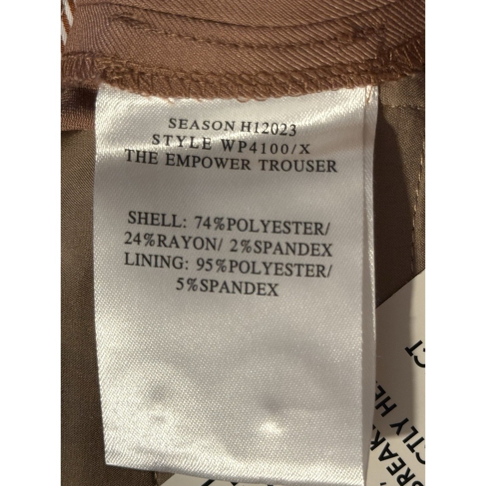 Wildfang Lot of 3 Trousers Size 2 NWT Empower & Essential Pants Camel Blue - Picture 5 of 15